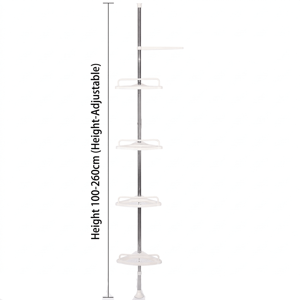 LUMINEXA – Torre de ducha ajustable con diseño inoxidable