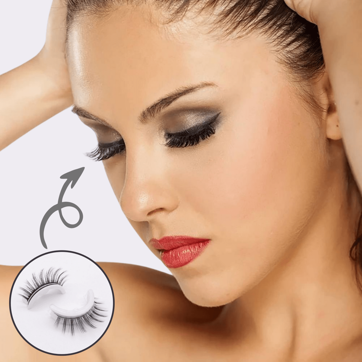 LASHORA – Reusable Self-Adhesive Eyelashes for Effortless Glamour