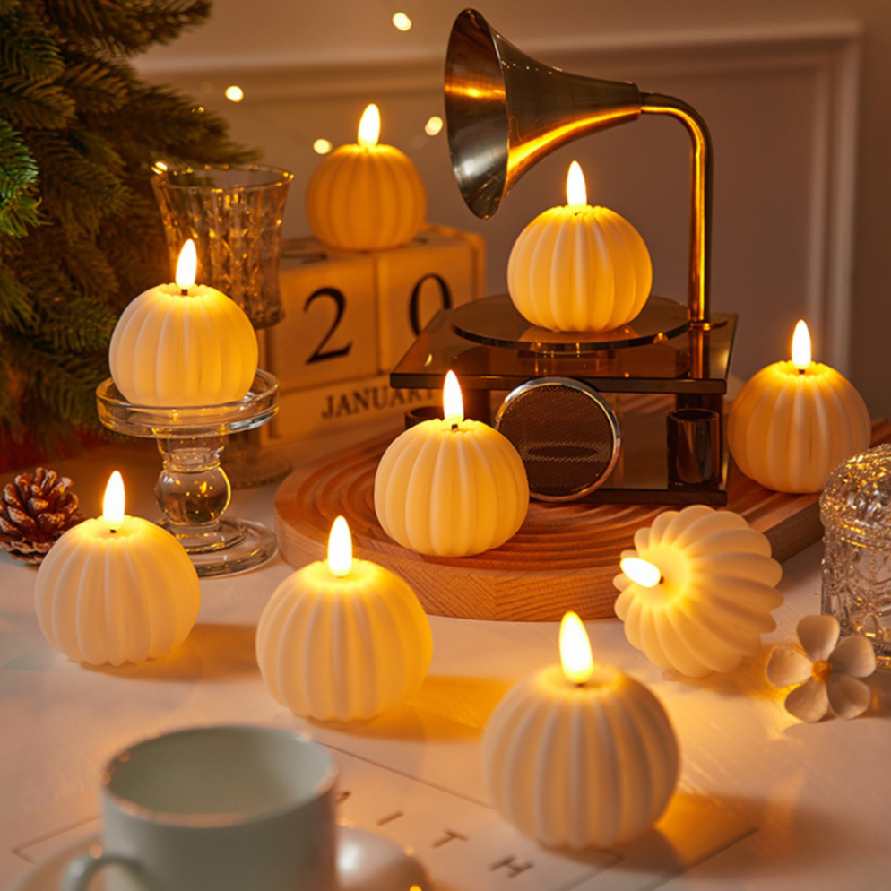 GlowFlicker LED Candles – Flameless Decorative Candles with Realistic Flicker Effect