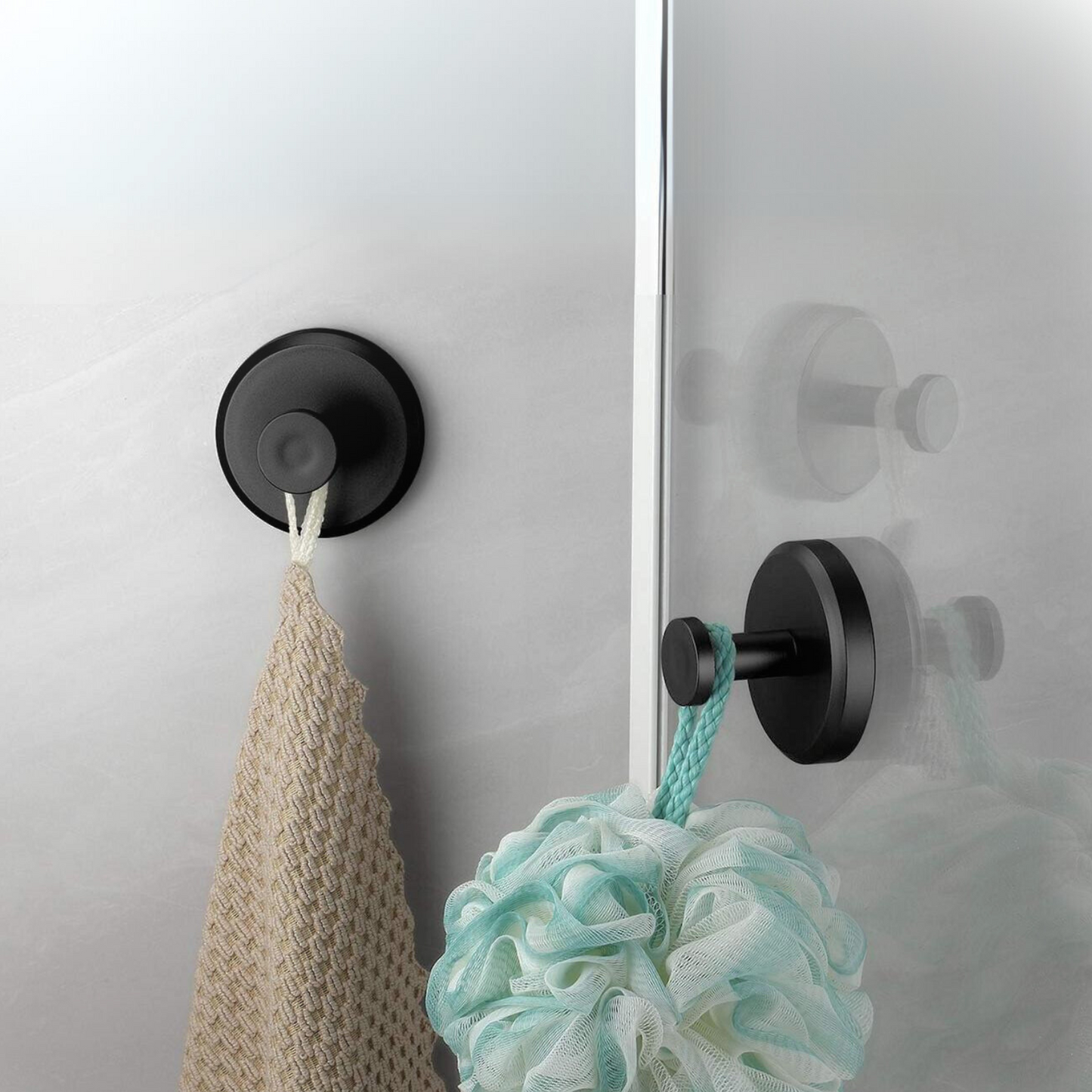CLINGMAX – Reusable Vacuum Hooks for Space Saving