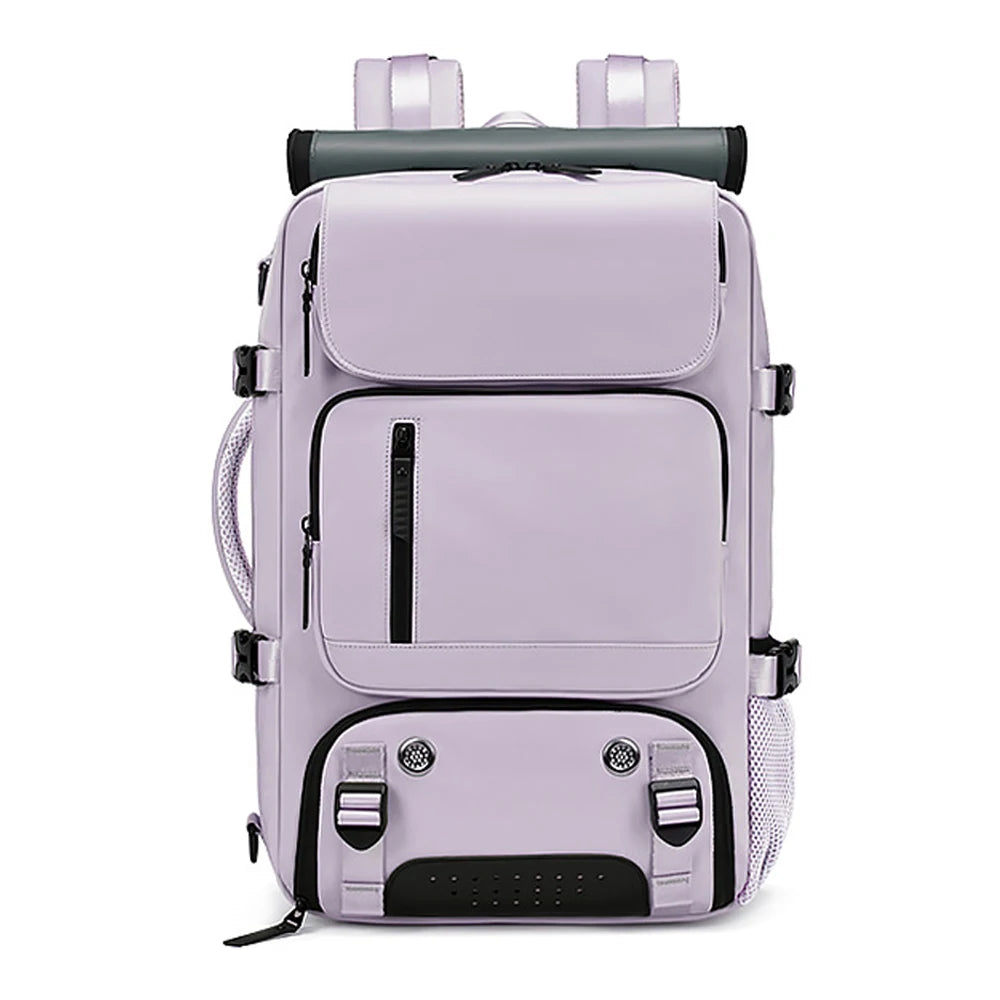 TRAVELMAX Pack - Large waterproof travel backpack with USB port