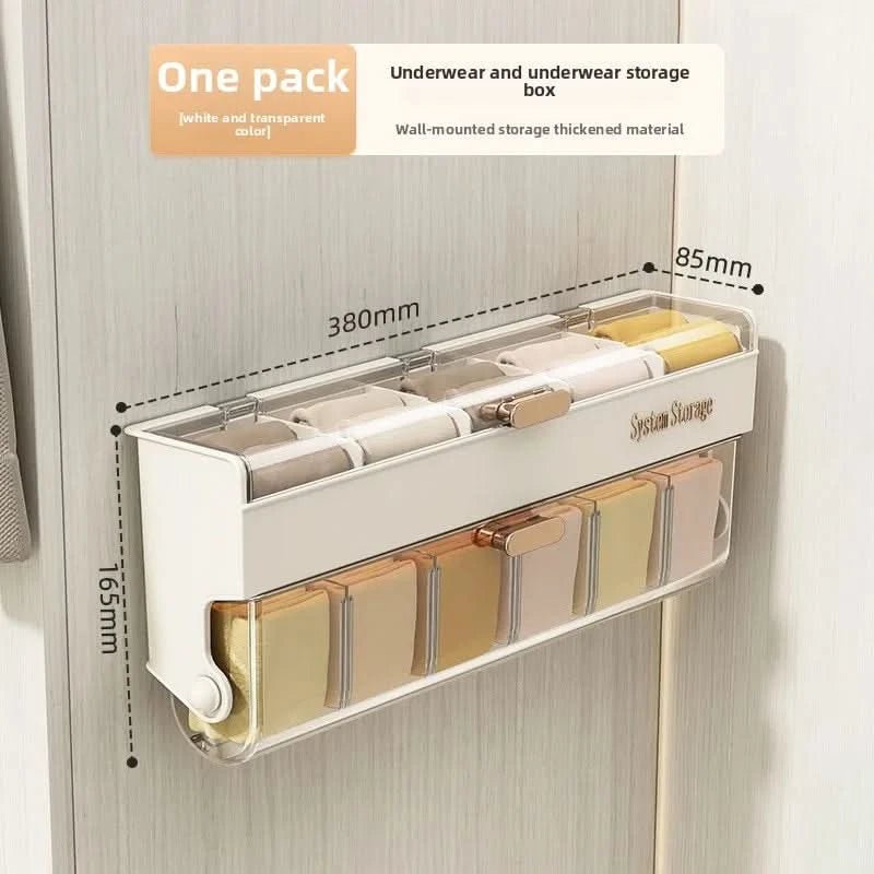 ORGASTORE – Wall-Mounted 3-in-1 Storage Box for Jewelry and Household Essentials