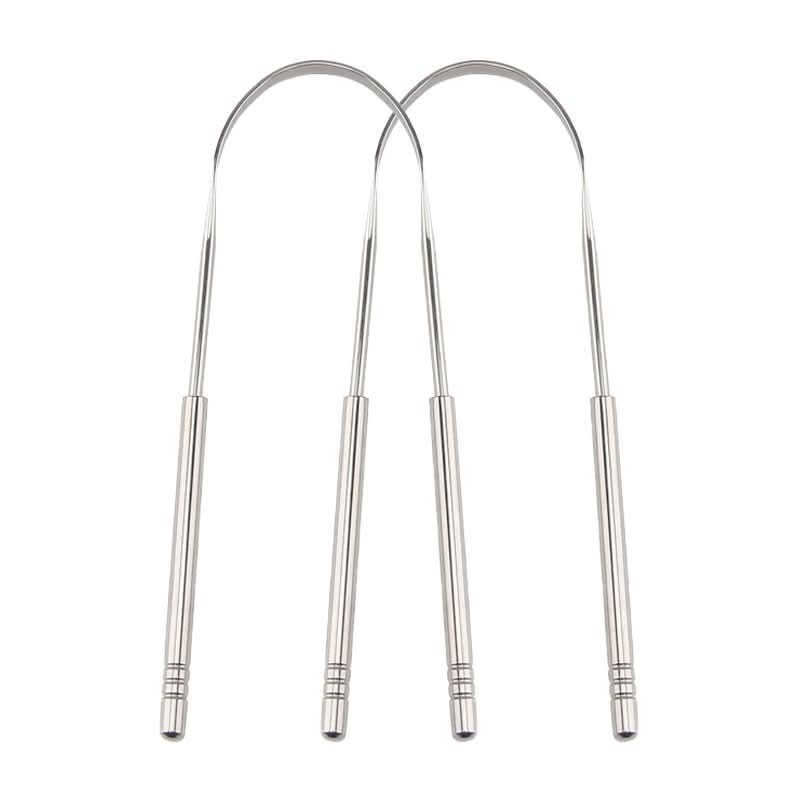 Edelstahl Zungenschaber - Effektiver Zungenreiniger Für Frischen Atem & Optimale Zahnhygiene-6