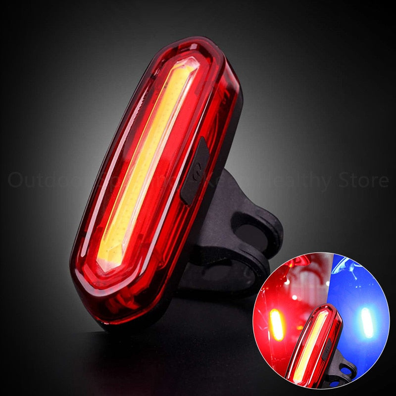 Wiederaufladbares Fahrradlicht LED - Breiter Lichtstrahl, 360° drehbar, USB-ladbar, Wetterfest-2