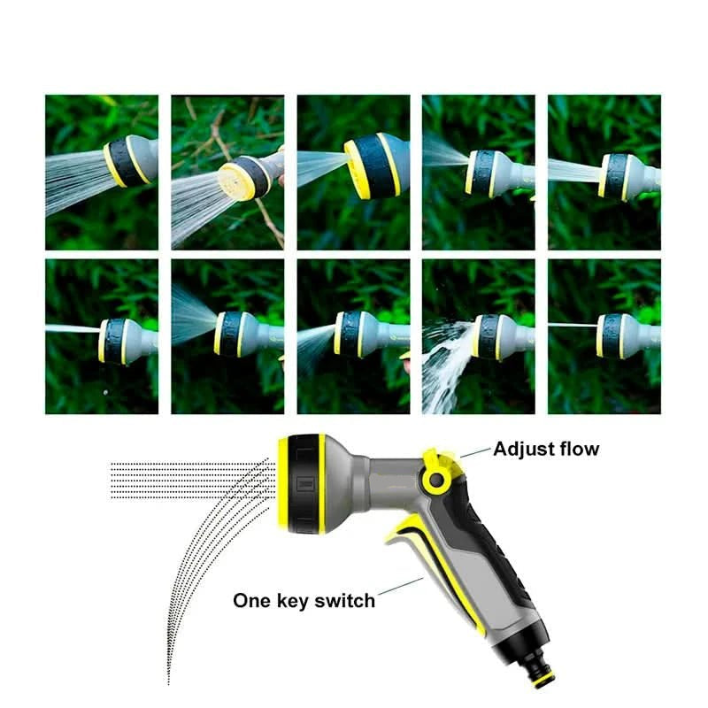 PowerFlow – Pistolet pulvérisateur multifonction à 10 modes pour jardin