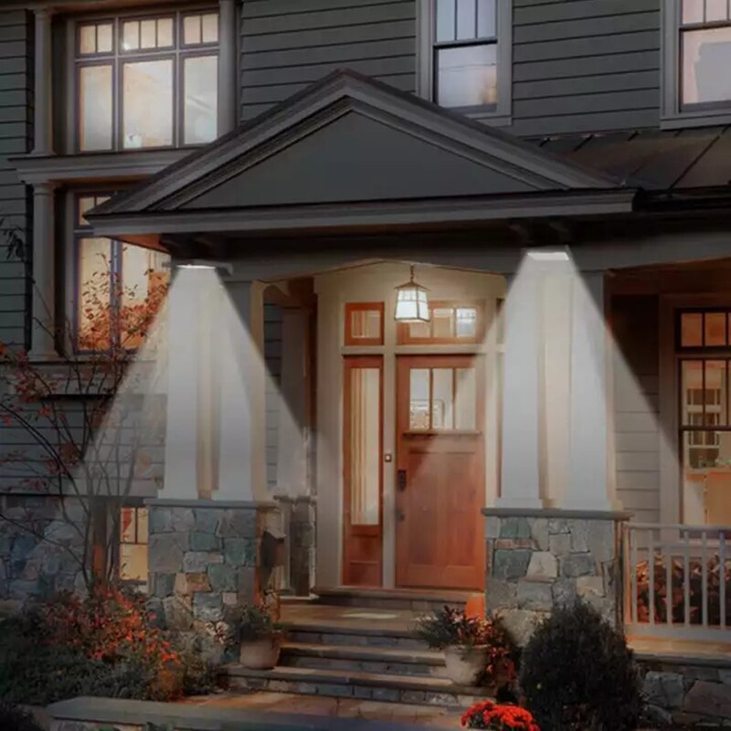 LumiGuard Solarstrahler – LED-buitenlamp met bewegingssensor & afstandsbediening