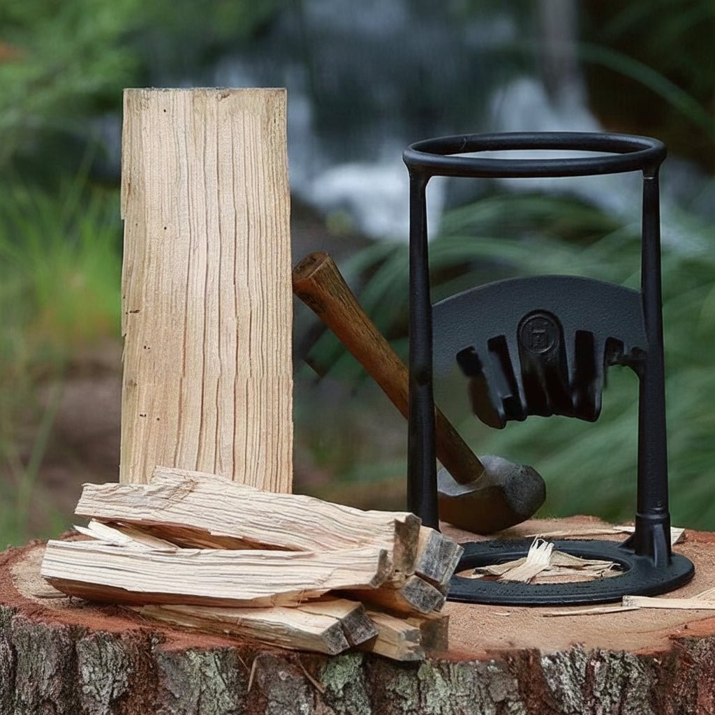 HANDSPLIT – Sicherer manueller Brennholzspalter für einfaches und mobiles Holzspalten 8