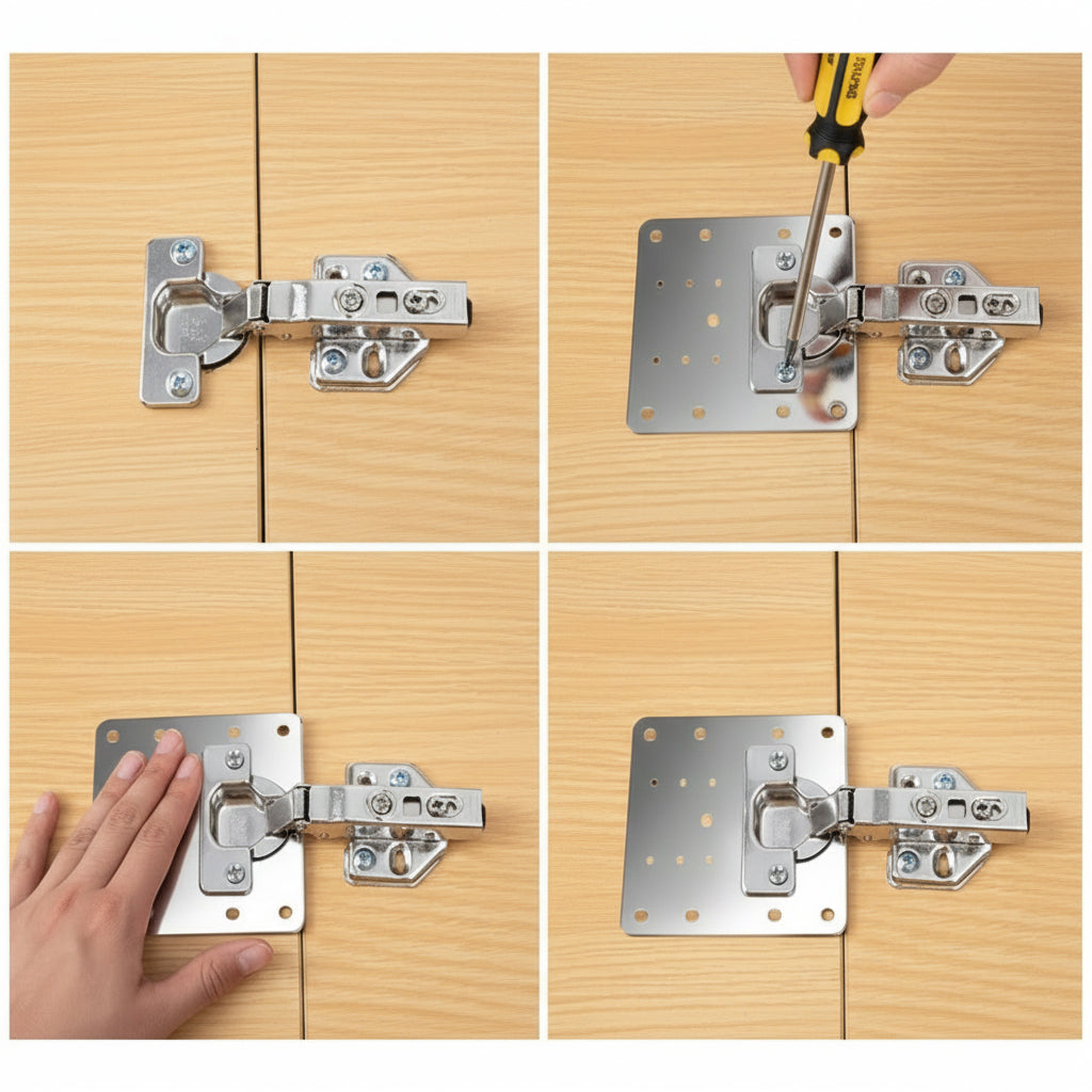 HINGEFIX – Reparaturset für beschädigte Scharniere 4