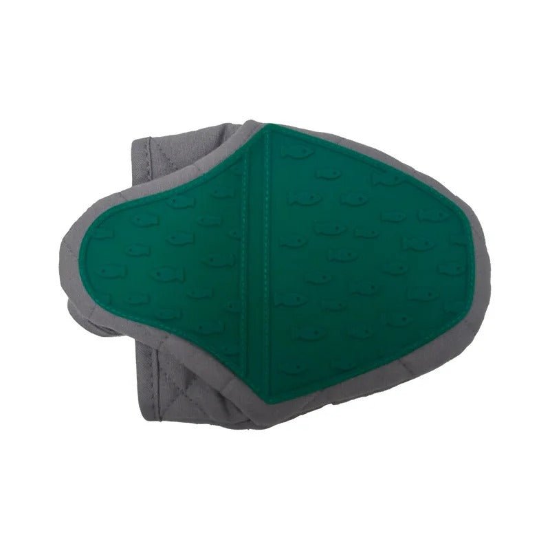 HOTFINS – Hitzebeständiger, fischförmiger Silikon-Ofenhandschuh mit rutschfestem Griff 10