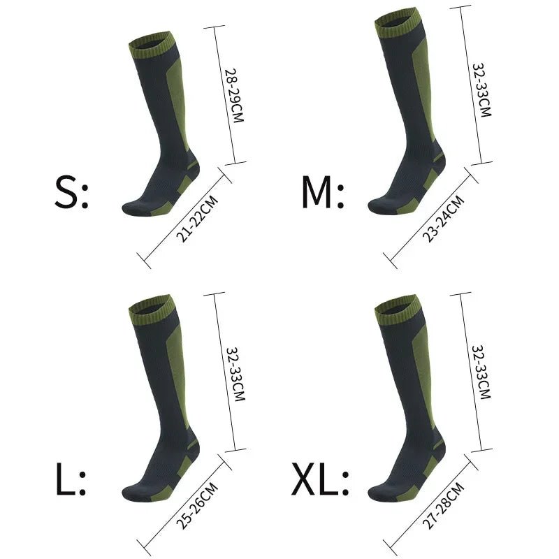 HYDROHIKER – Kniehohe, wasserdichte Socken zum Wandern, Skifahren und Campen 5
