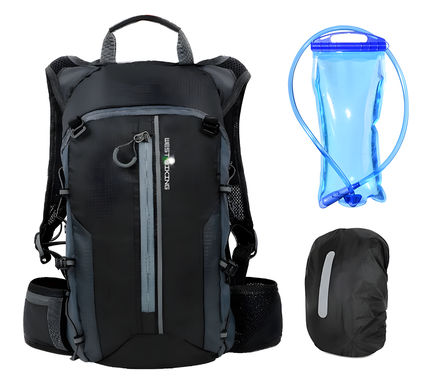 HYDRORIDE PACK - Multifunctional hydration pack with 10 litre volume for outdoor adventures