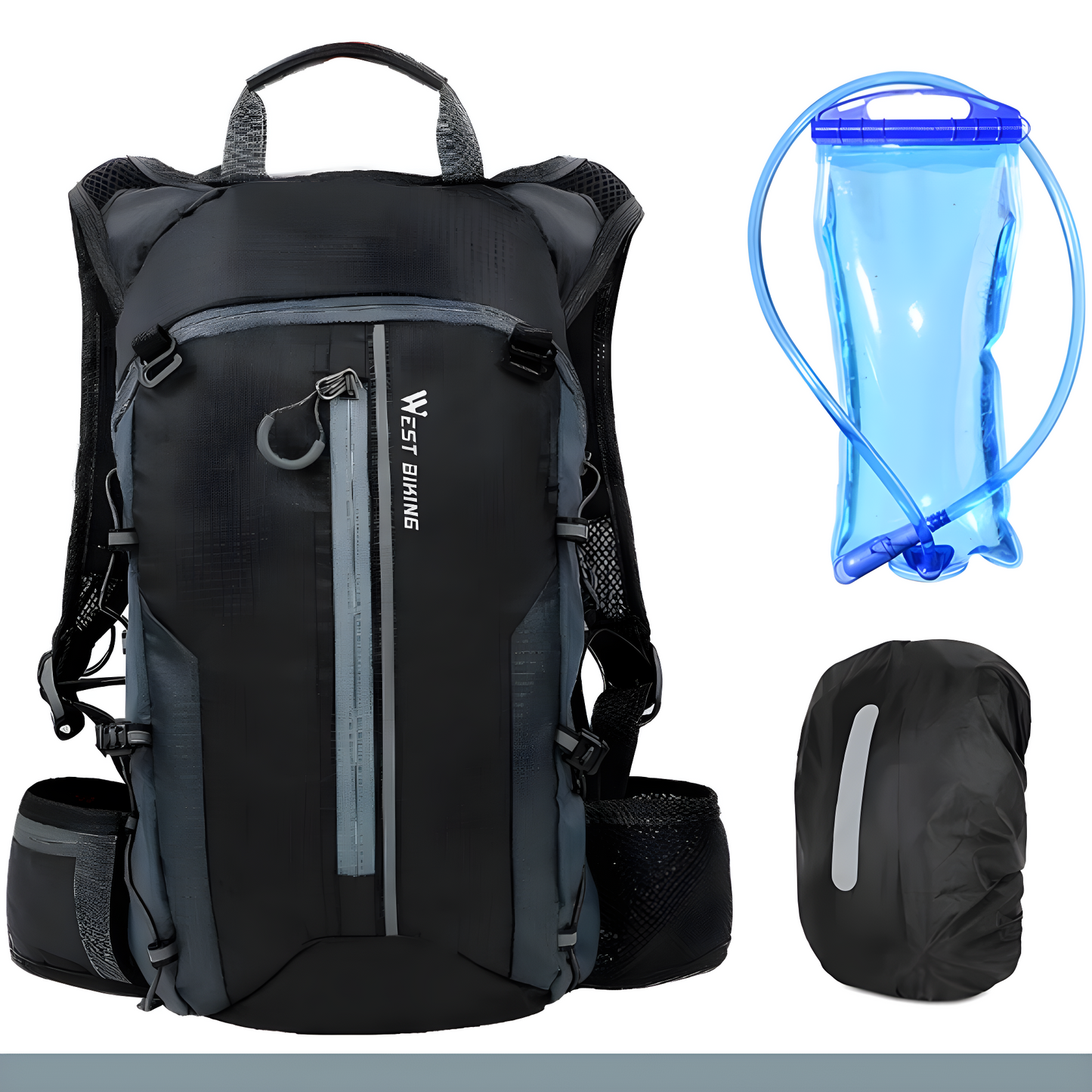 HYDRORIDE PACK - Multifunctional hydration pack with 10 litre volume for outdoor adventures