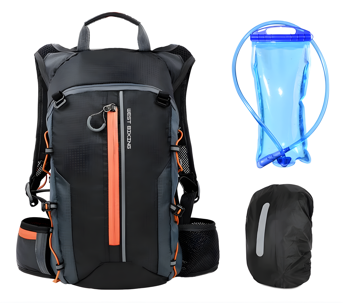 HYDRORIDE PACK - Multifunctional hydration pack with 10 litre volume for outdoor adventures