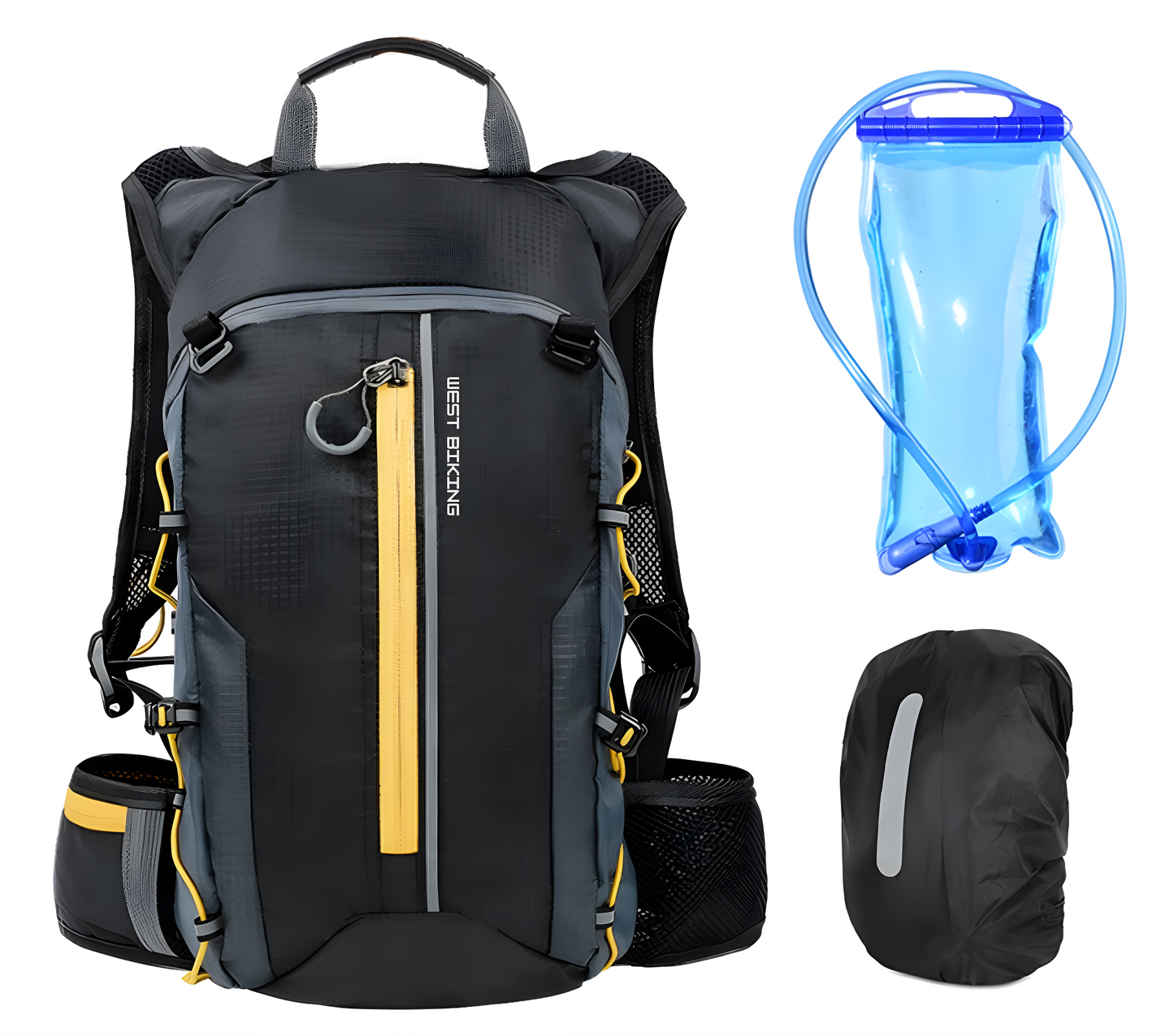 HYDRORIDE PACK - Multifunctional hydration pack with 10 litre volume for outdoor adventures