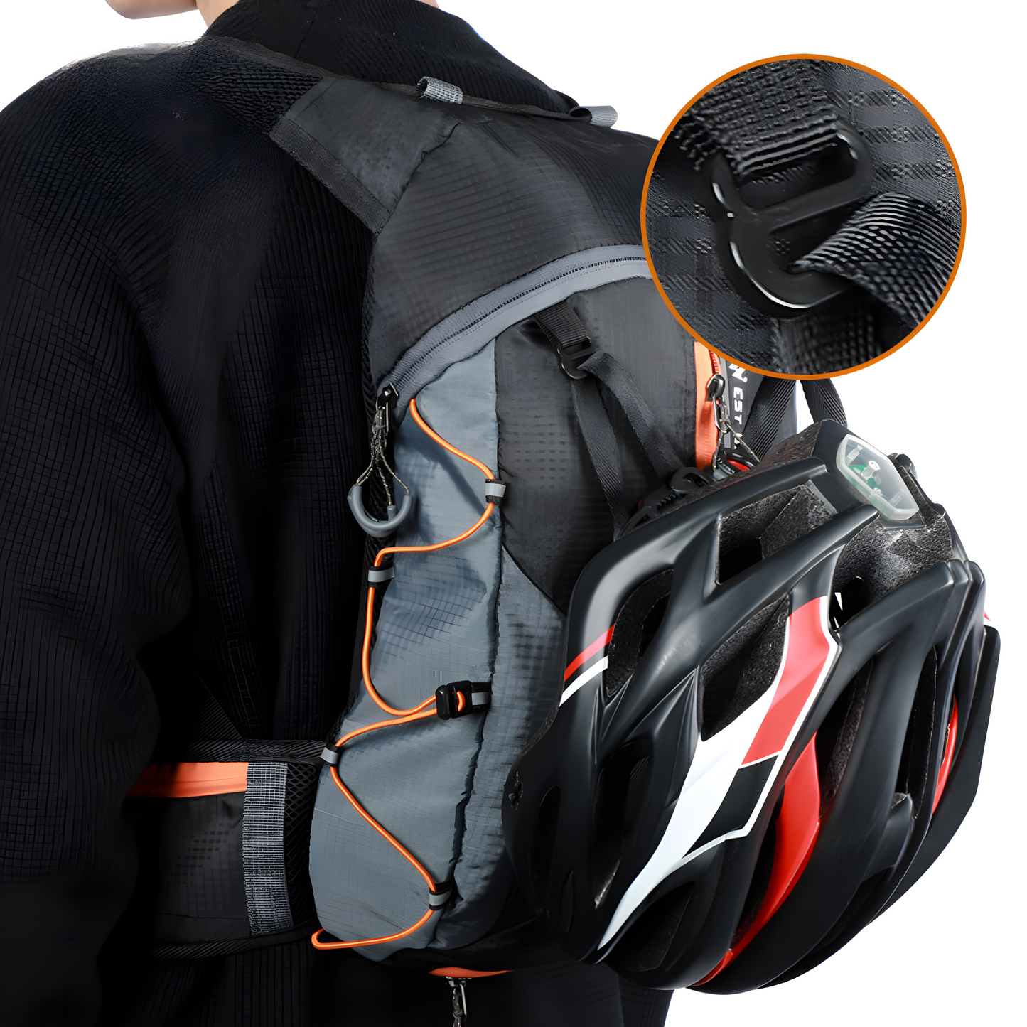 HYDRORIDE PACK - Multifunctional hydration pack with 10 litre volume for outdoor adventures