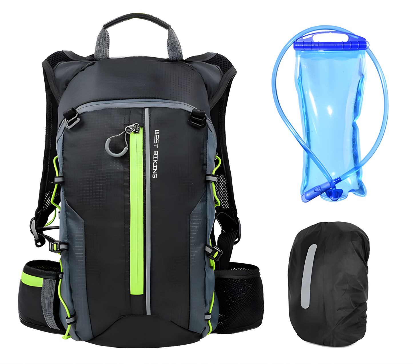 HYDRORIDE PACK - Multifunctional hydration pack with 10 litre volume for outdoor adventures