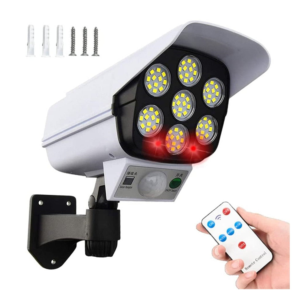 Intelligente zonne-reflector met bewegingsdetectie voor veiligheid en verlichting