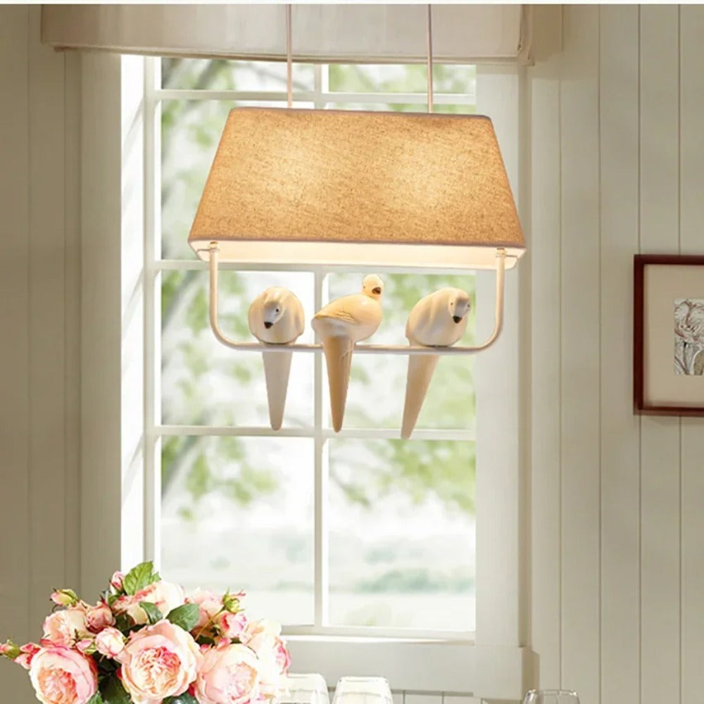 NORDICA NEST - Rattan pendant light in Scandinavian style for an elegant home
