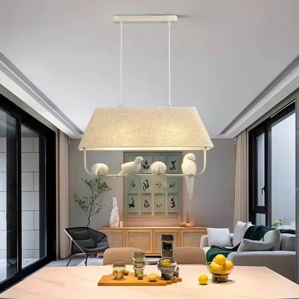 NORDICA NEST - Rattan pendant light in Scandinavian style for an elegant home