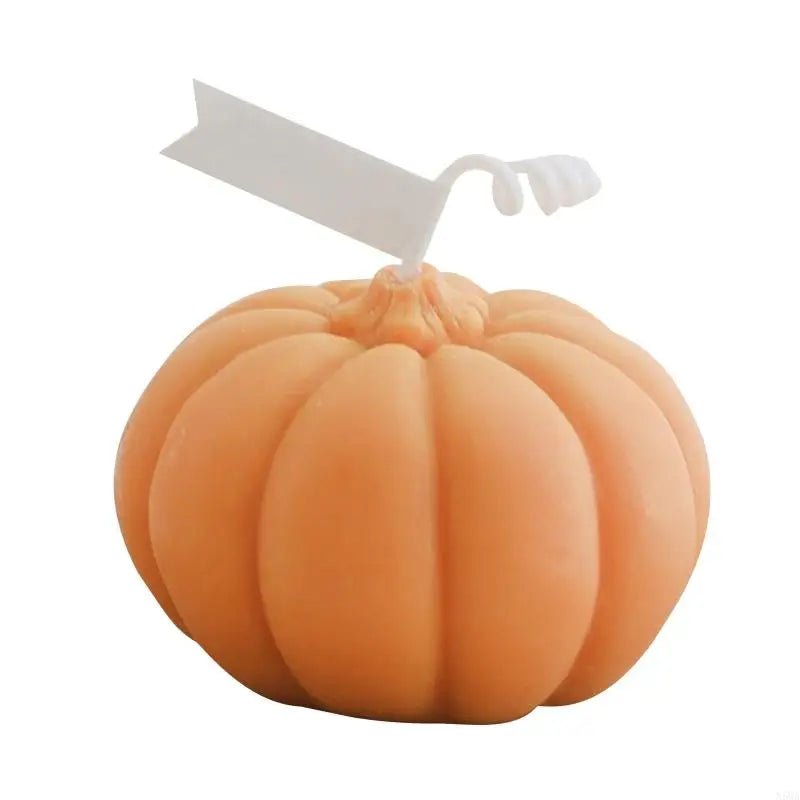 AromaSphere – Bougie parfumée artisanale en forme de citrouille pour une ambiance chaleureuse