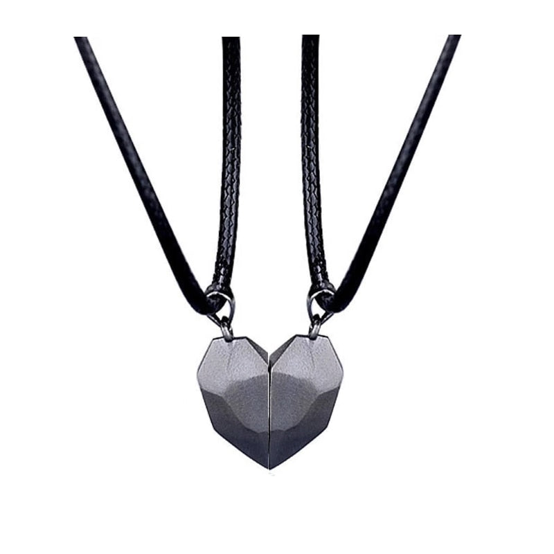 Variant image for Paar Halskette Damen 2-in-1 Mit Magnetischer Herzverbindung für Ewige Liebe-3