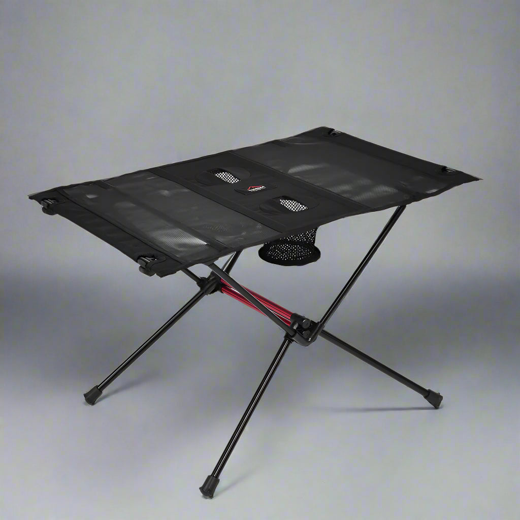 AdventurePro Mesa de camping plegable – Mesa portátil para picnic y pesca al aire libre