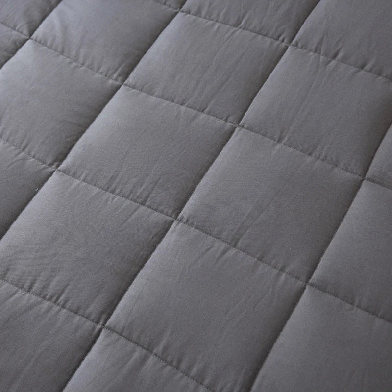 CalmiBlanket – Hochwertige Baumwoll Gewichtsdecke für besseren Schlaf
