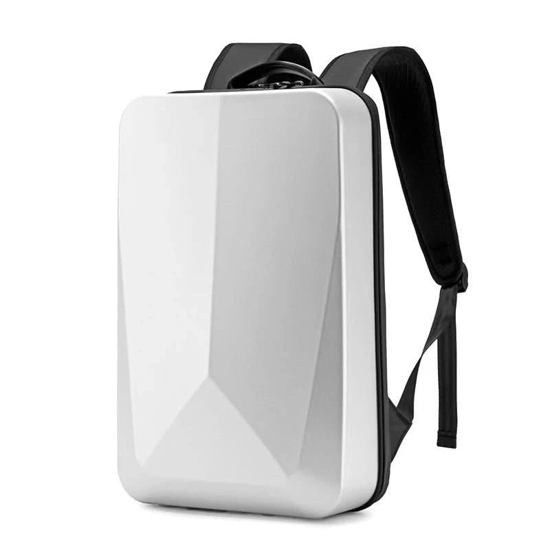 TECHGUARD - Expandable laptop backpack with anti-theft protection & USB port