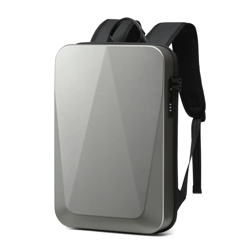TECHGUARD – Mochila para portátil expandible con protección antirrobo y puerto USB