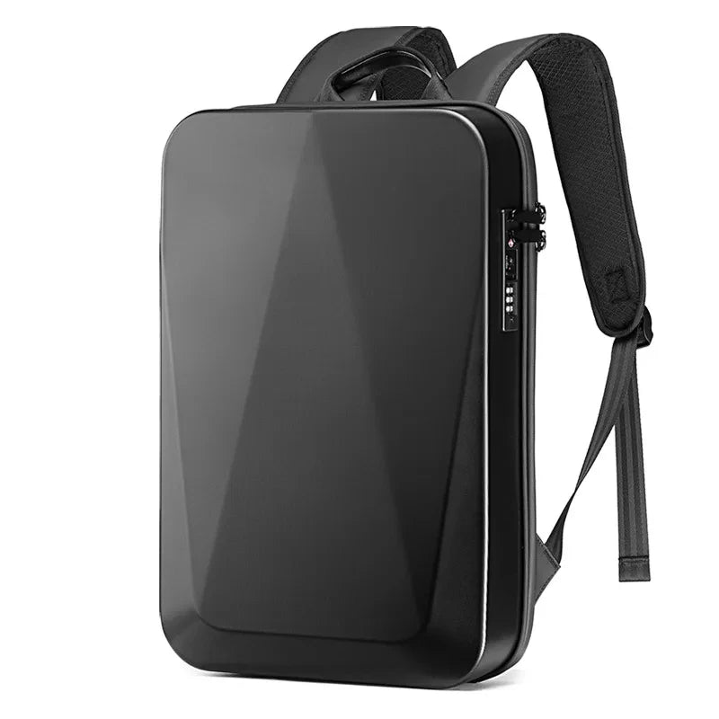 TECHGUARD – Mochila para portátil expandible con protección antirrobo y puerto USB
