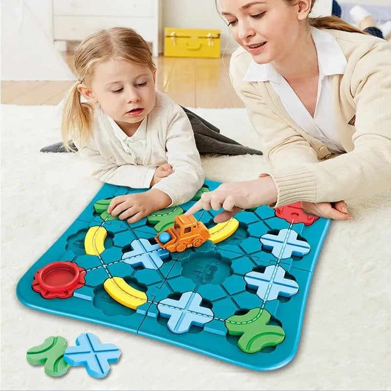 RailwayTrack – Juego creativo de tren magnético para niños a partir de 3 años