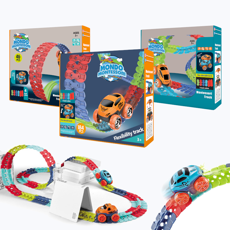Flexitrack Racer - Bauen Sie Ihre eigene Rennwelt auf-2