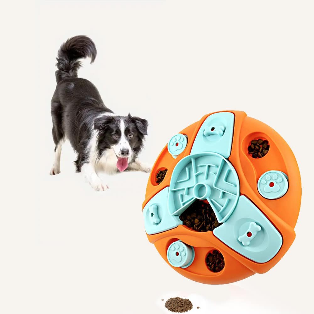 SLOWFEED PUZZLE BOWL - Interactive feeding bowl against hasty eating