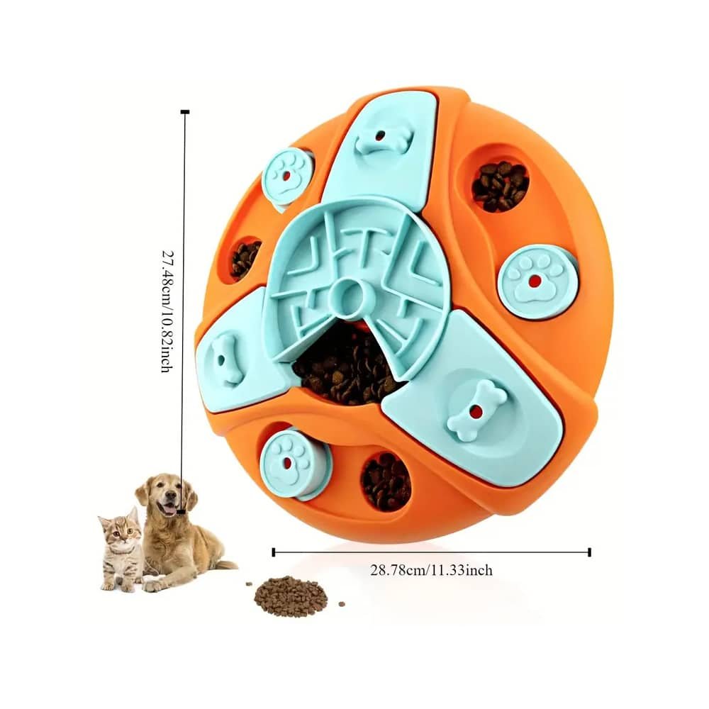 SLOWFEED PUZZLE BOWL - Interactive feeding bowl against hasty eating