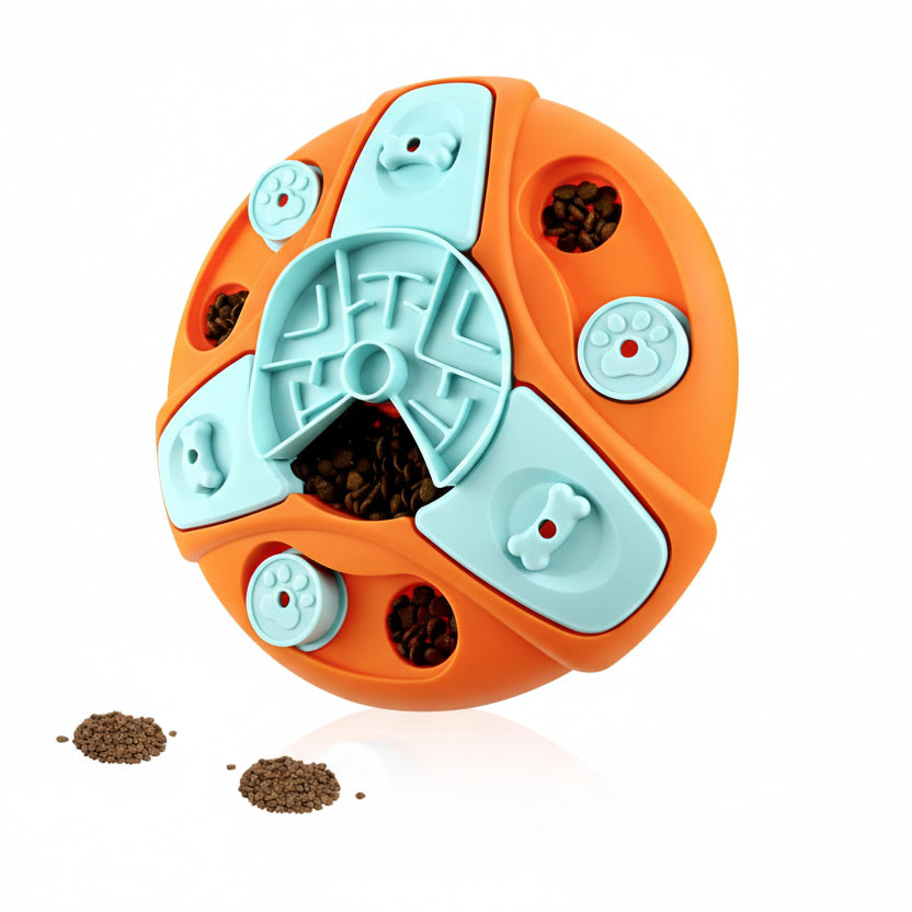 SLOWFEED PUZZLE KOM – Interactieve voerschaal tegen gulzig eten
