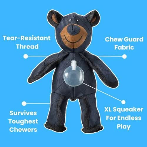 BARKBUDDY – Interactive Dog Toy with Squeaker