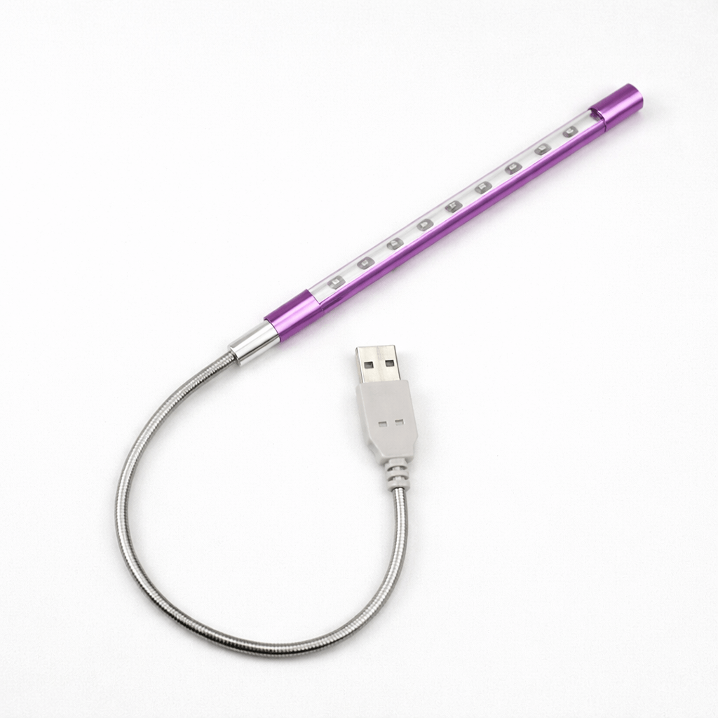 KEYBRITE – Tragbare USB-LED-Tastaturlampe für komfortables Tippen bei Nacht 10