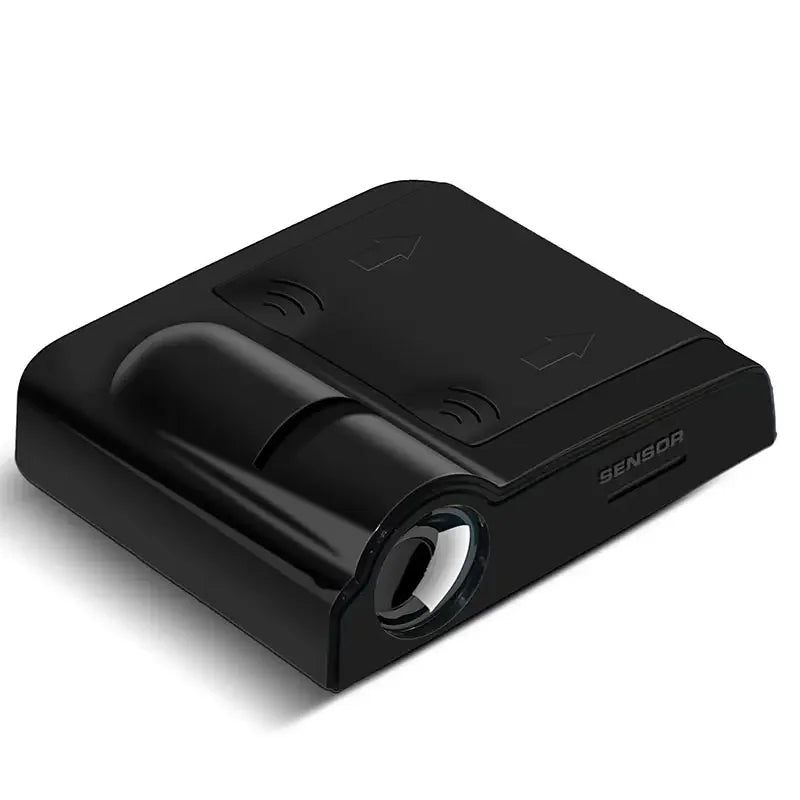 Wireless LED car door projector light - Customised logo for stylish vehicle presentation