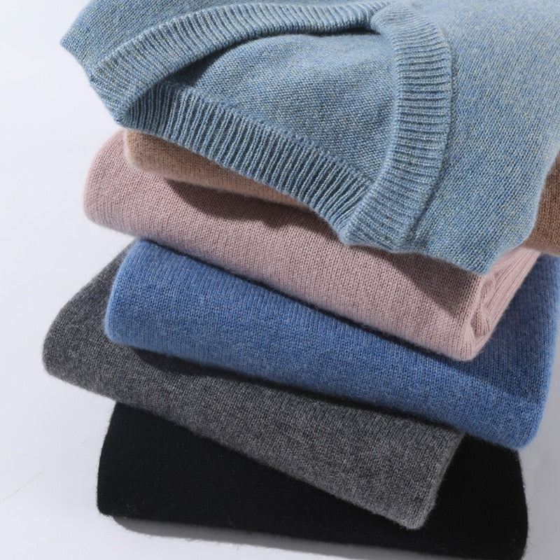 CASHMERE CLASSIC - Cashmere men's jumper for style & comfort