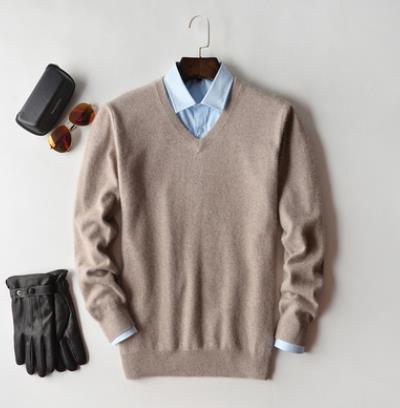 CASHMERE CLASSIC - Cashmere men's jumper for style & comfort