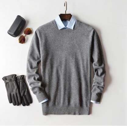 CASHMERE CLASSIC - Cashmere men's jumper for style & comfort