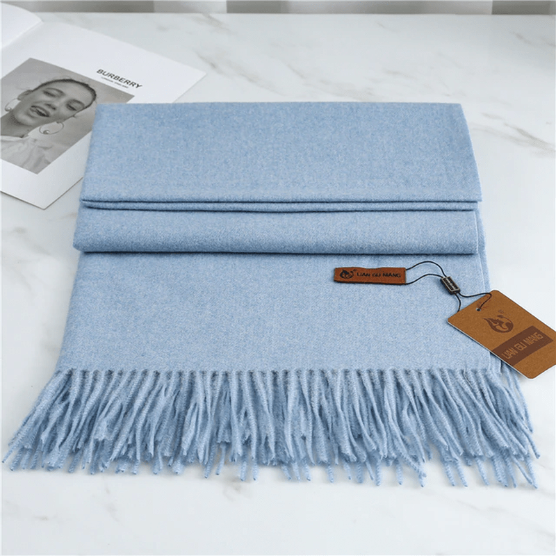 Sofira – Cashmere Scarf with Tassels for Warmth & Elegance