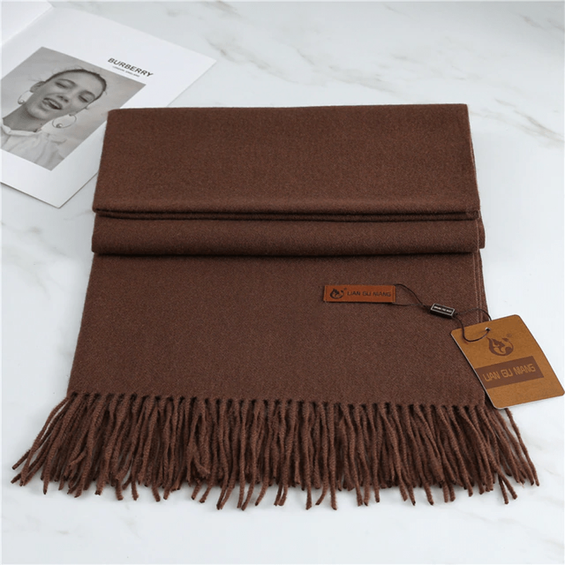 Sofira – Cashmere Scarf with Tassels for Warmth & Elegance