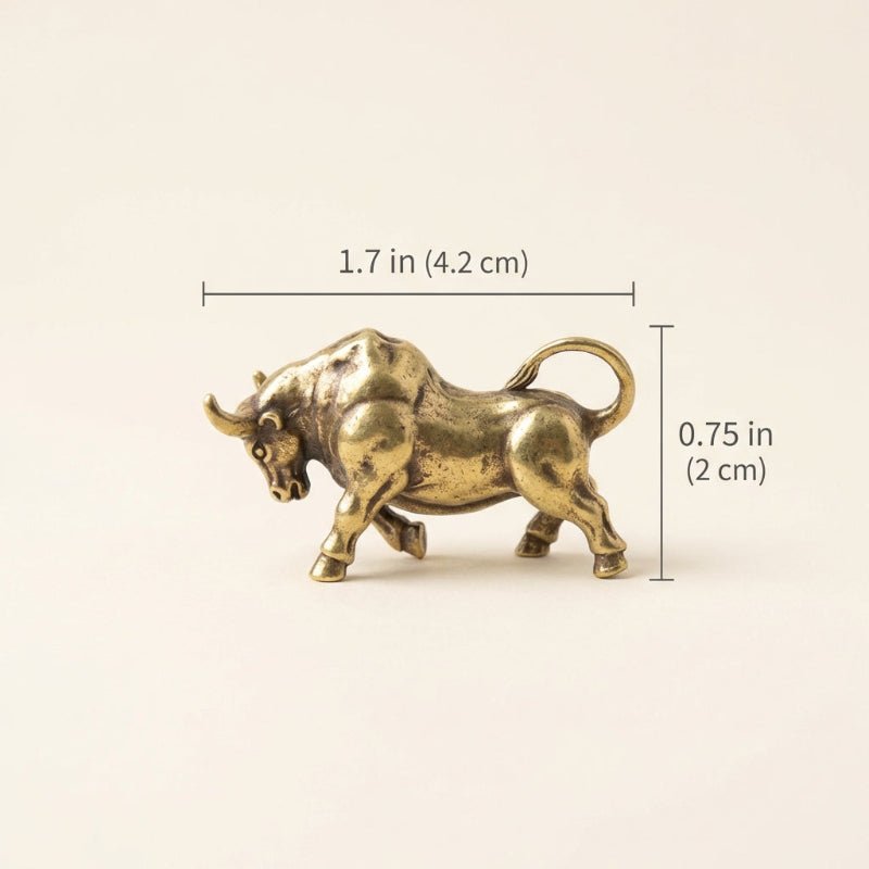 Kiyo Home - Massiver Messingbulle als Symbol für Stärke und Wohlstand 7