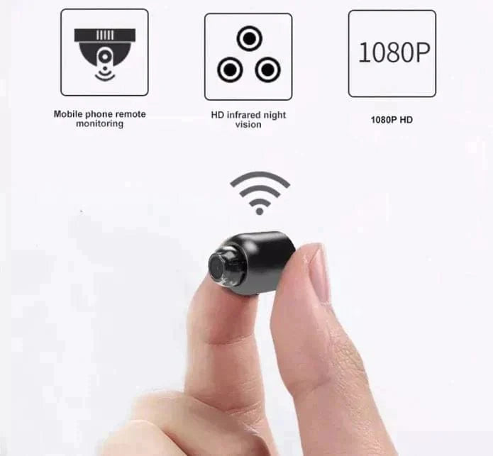 NIGHTVIEW CAM – Pequeña cámara inalámbrica con visión nocturna mejorada para vigilancia discreta