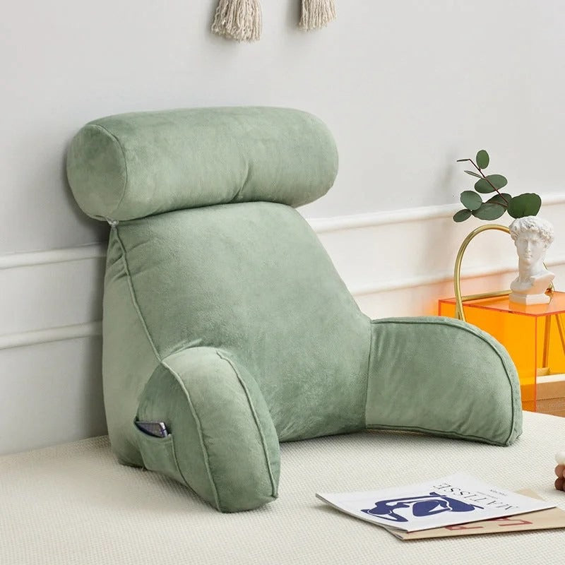ComfyBack – Ergonomic Back Support with Armrests & Headrest