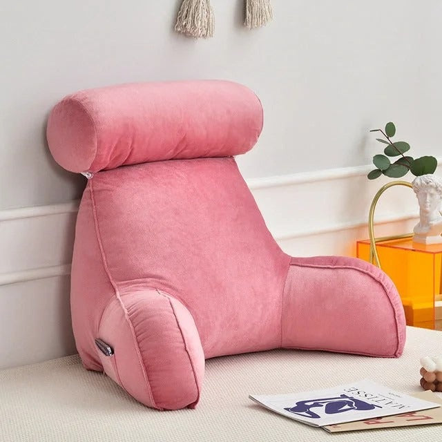 ComfyBack – Ergonomic Back Support with Armrests & Headrest