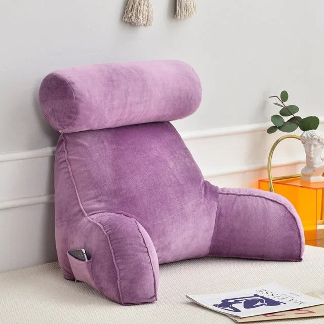 ComfyBack – Ergonomic Back Support with Armrests & Headrest
