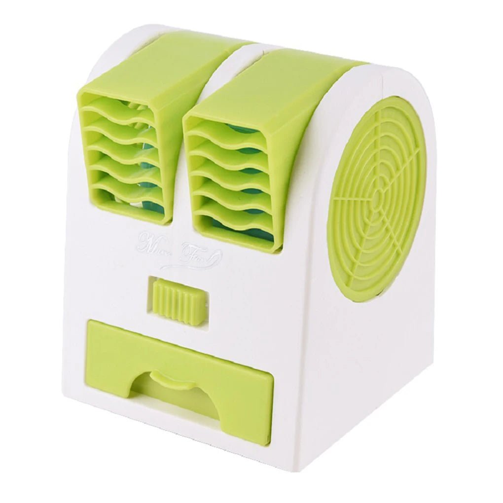 Kompakte Mini Klimaanlage USB mit Doppeltem Luftauslass und Geräuscharmem Betrieb 8