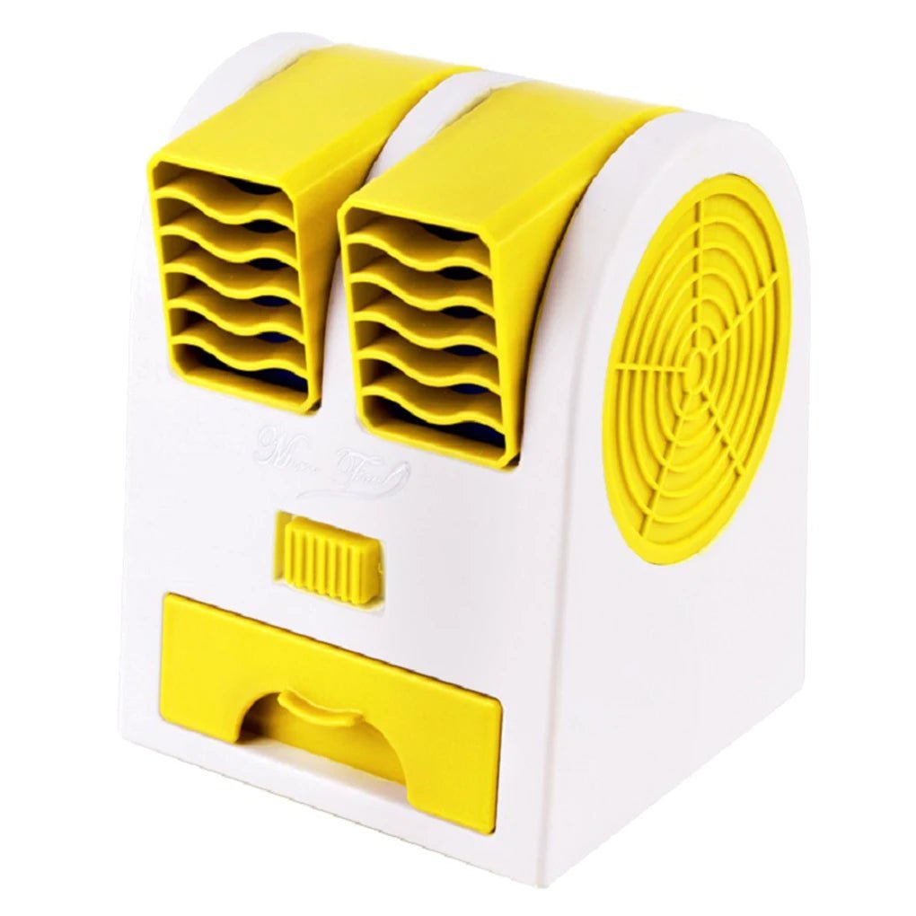 Kompakte Mini Klimaanlage USB mit Doppeltem Luftauslass und Geräuscharmem Betrieb 9